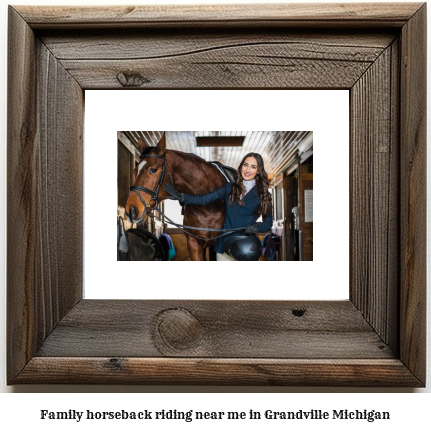 family horseback riding near me in Grandville, Michigan